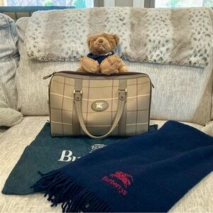 ✨💎BURBERRYS💎✨BUNDLE! 4 AMAZING VINTAGE PIECES! WITH ADDITIONAL GIFT!